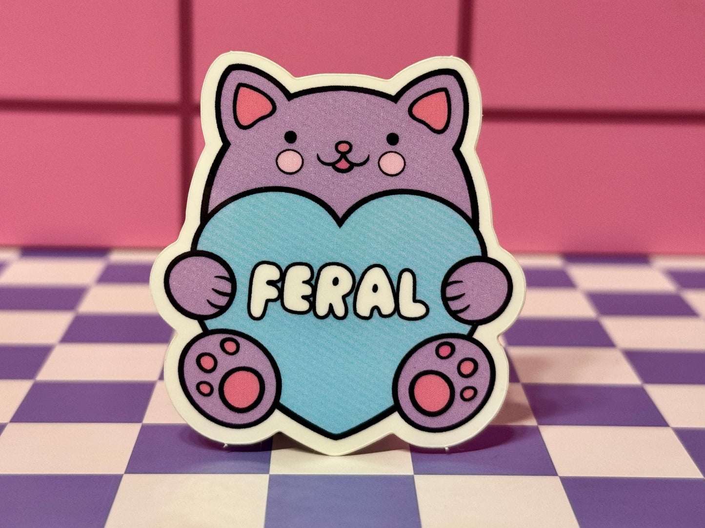Matte stickers