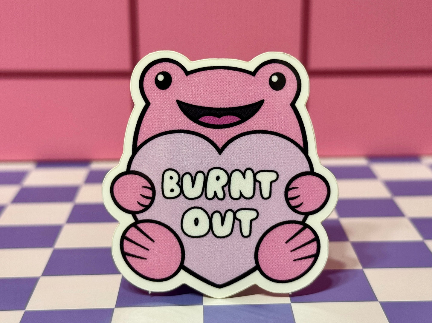 Matte stickers