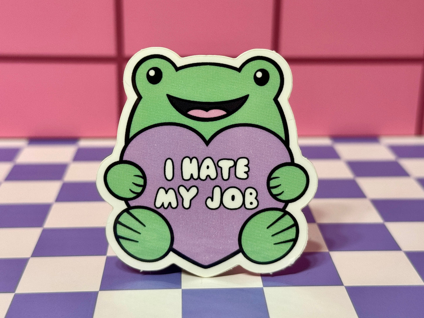Matte stickers